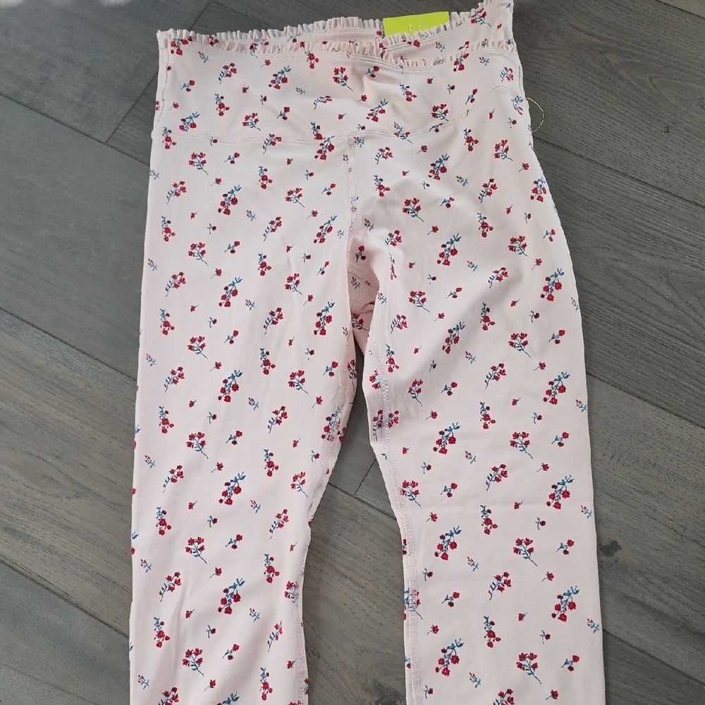 all in motion Pink Floral Pullover & Legging Work Out Or Errands Set - Picture 5 of 6